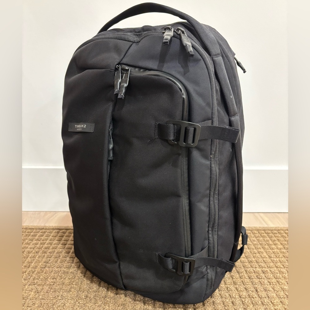 Timbuk2 - Never Check Expandable Travel Backpack - Black Cordura